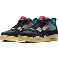 Air Jordan 4 x Union Retro Off Noir Sneaker< Black Trainers|Trainers