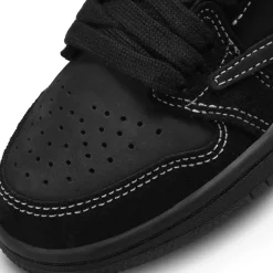 Air Jordan X Travis Scott 1 Low OG SP Black Phantom (PS)< Black Trainers|Trainers
