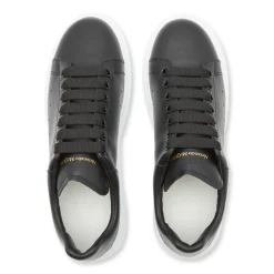 Alexander Mcqueen Raised Sole Black Sneaker (W)< Black Trainers|Designer Trainers
