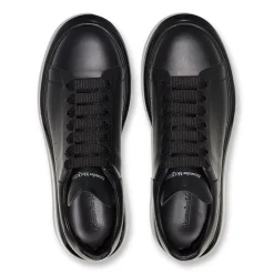 Alexander Mcqueen Raised Sole Black Bubble Sneaker< Black Trainers|Designer Trainers