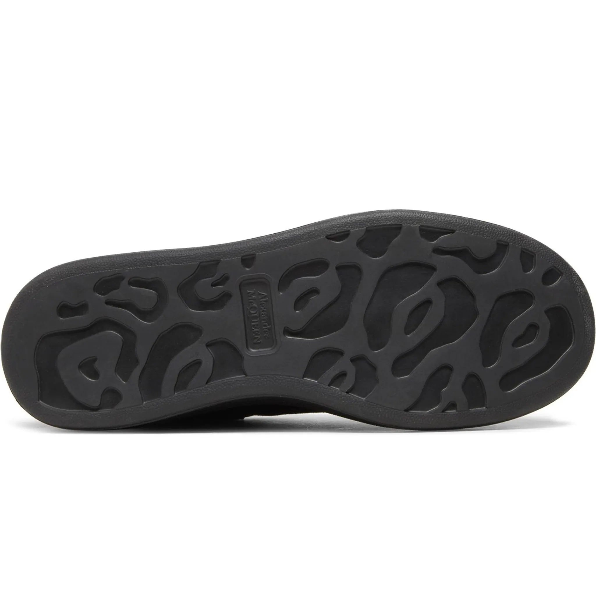 Alexander Mcqueen Raised Sole Suede Triple Black Sneaker (W)< Black Trainers|Designer Trainers