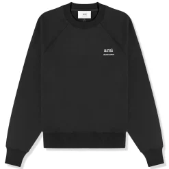 Ami Paris Ami Alexandre Mattiussi Black Sweatshirt< Sweatshirts & Hoodies