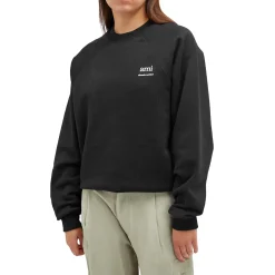 Ami Paris Ami Alexandre Mattiussi Black Sweatshirt< Sweatshirts & Hoodies