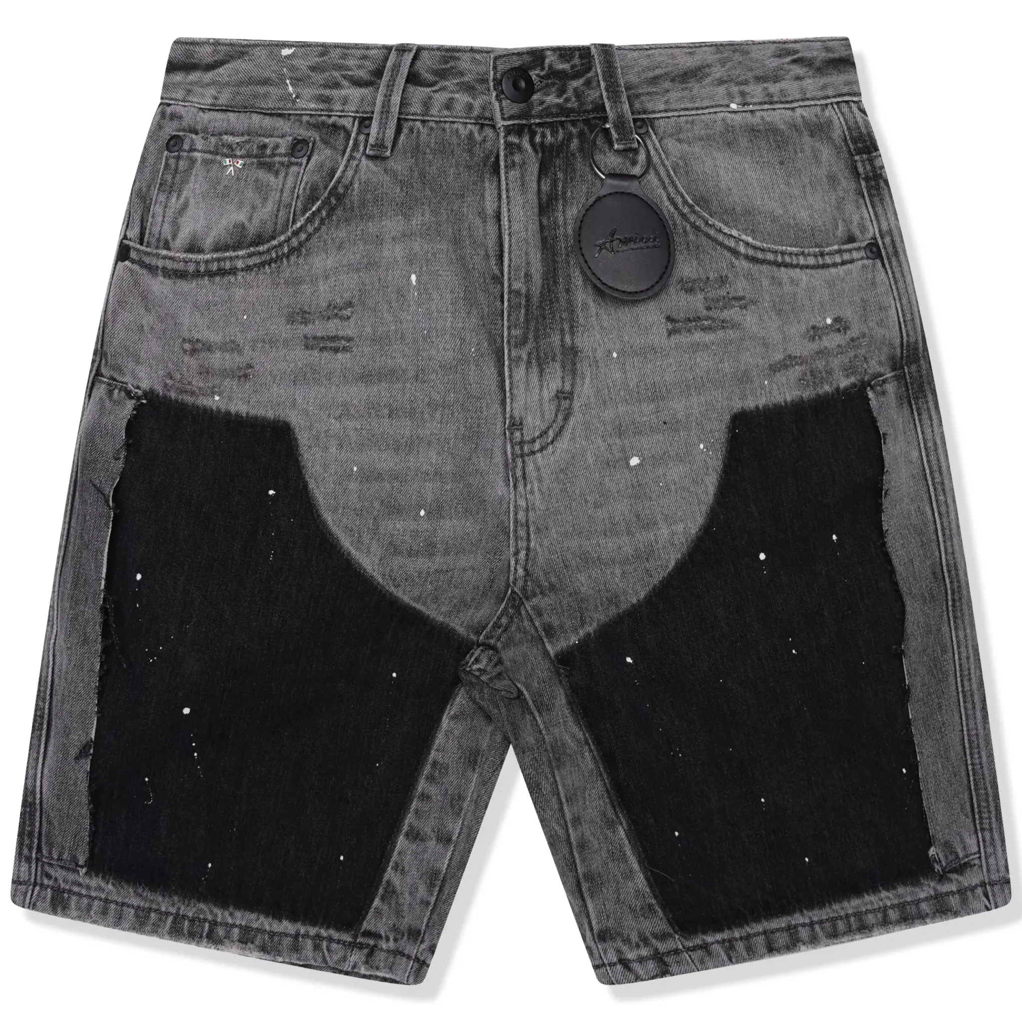 Amicci Adrano Grey Carpenter Shorts< Shorts