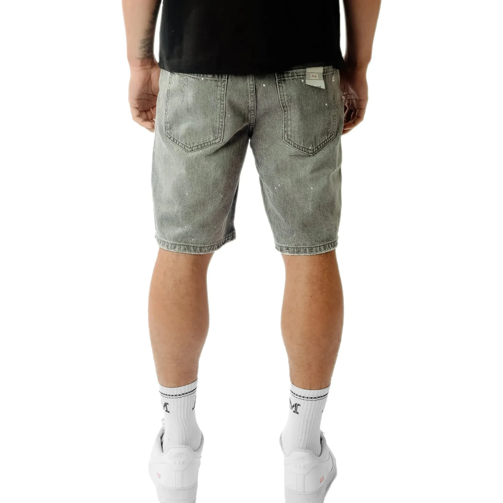 Amicci Adrano Grey Carpenter Shorts< Shorts