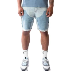 Amicci Adrano Light Blue Carpenter Shorts< Shorts