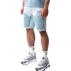 Amicci Adrano Light Blue Carpenter Shorts< Shorts