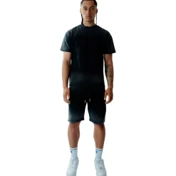 Amicci Levanto Washed Black Shorts< Shorts|Matching Sets