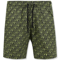 Amiri All Over Green Swim Shorts< Swimwear|Shorts