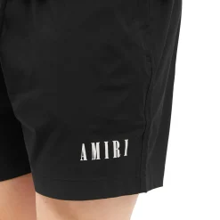 Amiri Core Logo Swim Shorts Black< Swimwear|Shorts
