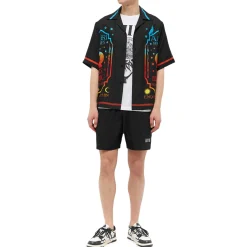 Amiri Core Logo Swim Shorts Black< Swimwear|Shorts