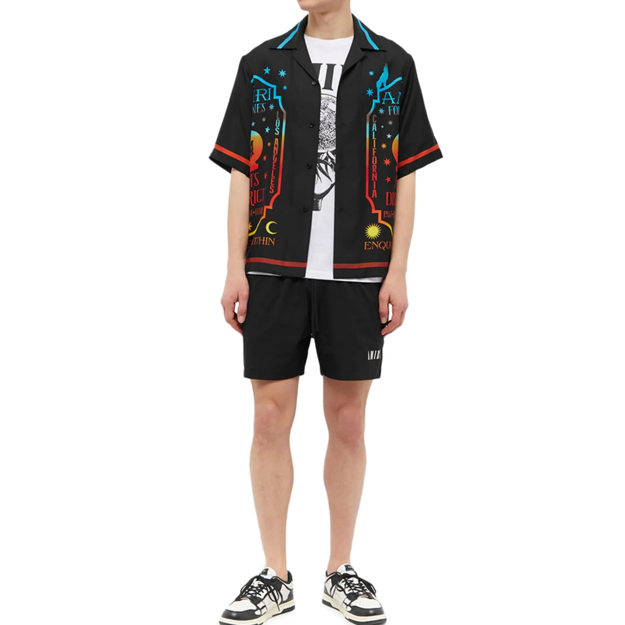 Amiri Core Logo Swim Shorts Black< Swimwear|Shorts