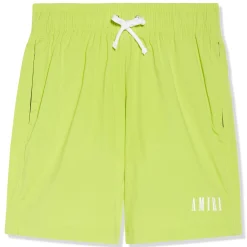 Amiri Core Logo Swim Shorts Lime< Swimwear|Shorts