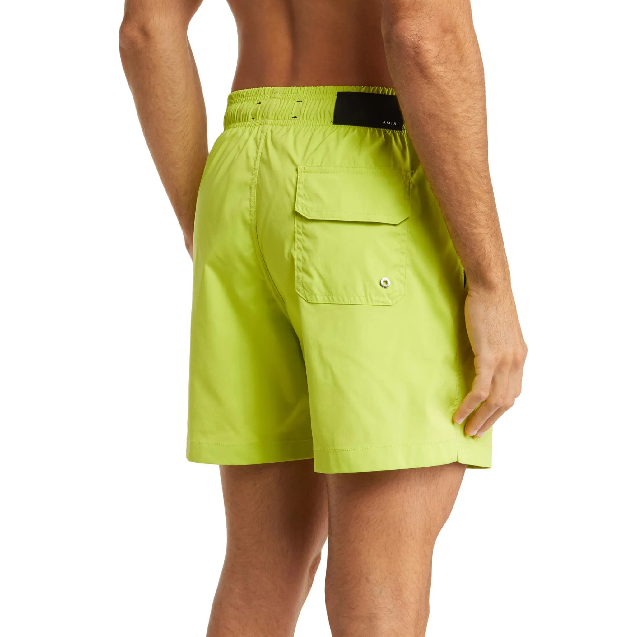 Amiri Core Logo Swim Shorts Lime< Swimwear|Shorts