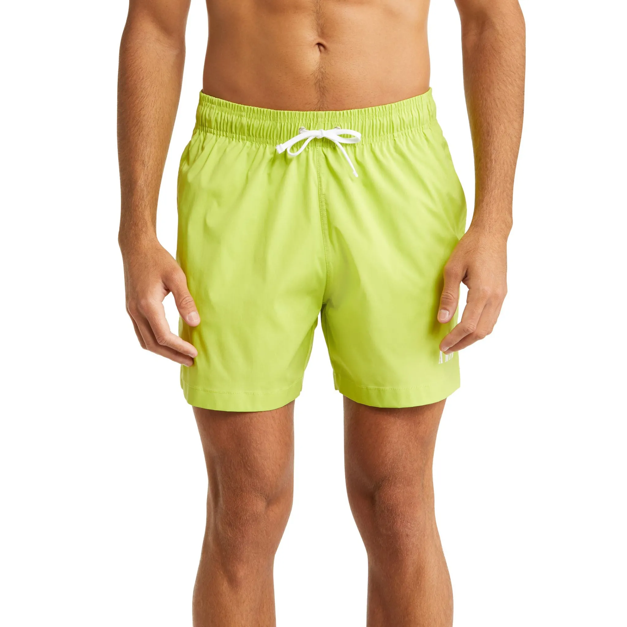 Amiri Core Logo Swim Shorts Lime< Swimwear|Shorts