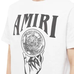Amiri Crystal Ball T Shirt White< T-shirts