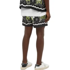 Amiri Flower Black Swim Shorts< Swimwear|Shorts