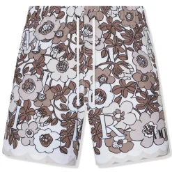 Amiri Flower Grey Swim Shorts< Swimwear|Shorts