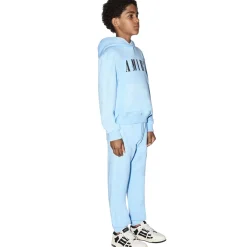 Amiri Kids '' Baby Blue Hoodie< Sweatshirts & Hoodies
