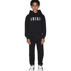 Amiri Kids '' Black Hoodie< Sweatshirts & Hoodies