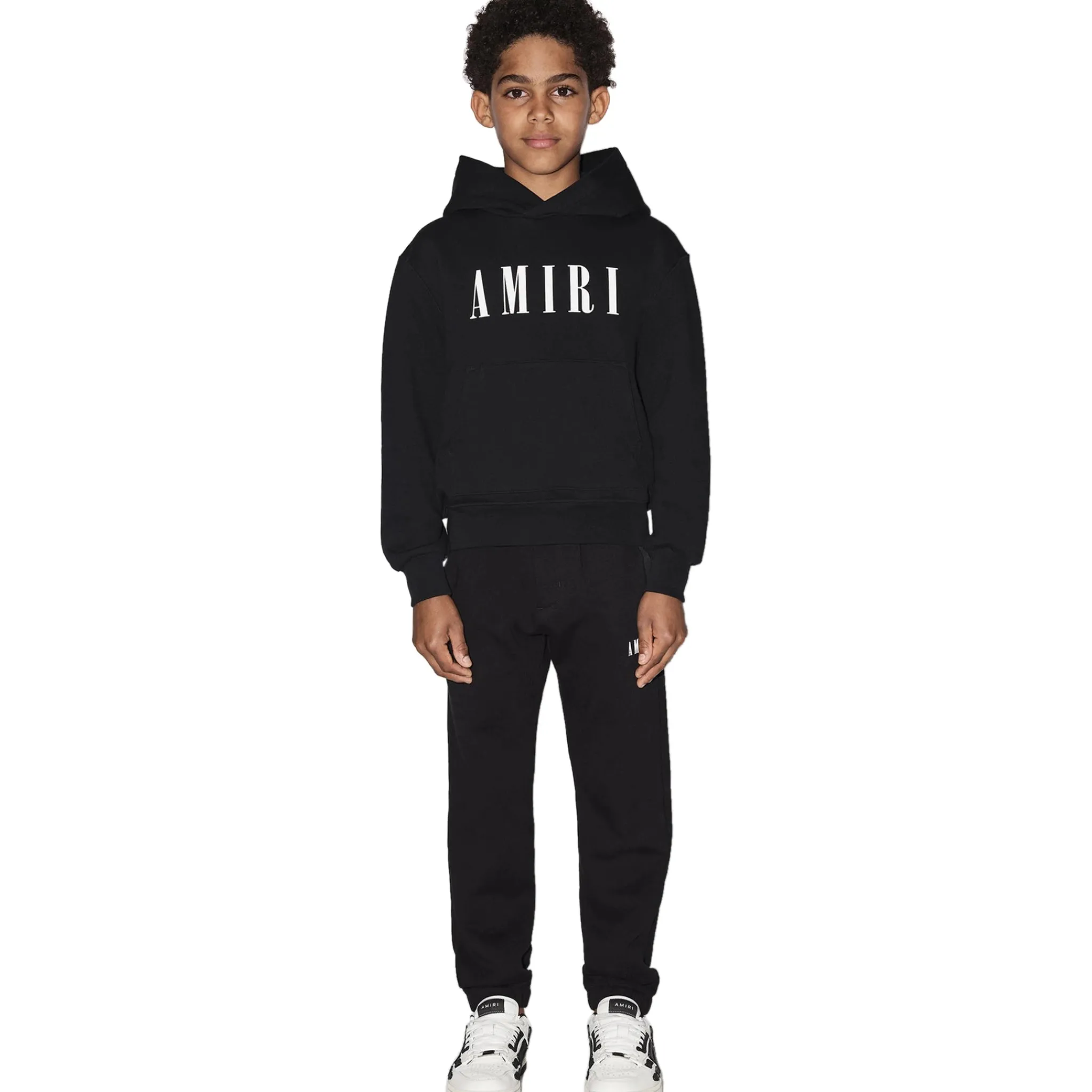 Amiri Kids '' Black Hoodie< Sweatshirts & Hoodies