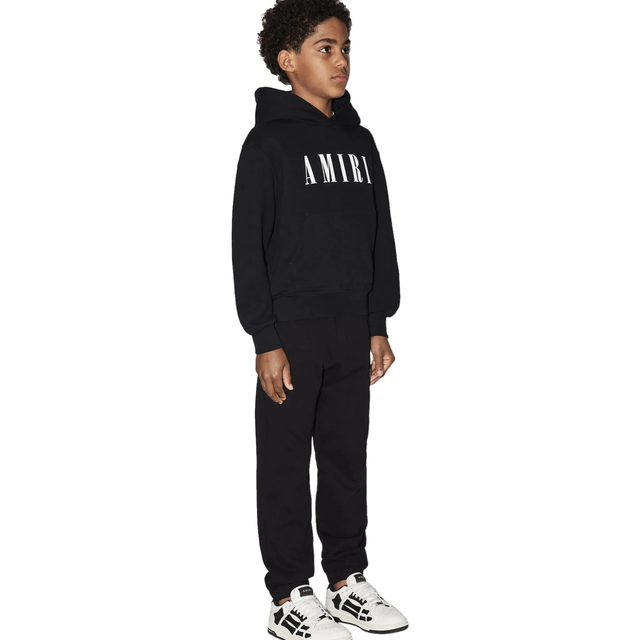 Amiri Kids '' Black Hoodie< Sweatshirts & Hoodies