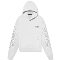 Amiri Kids Bones White Hoodie< Sweatshirts & Hoodies