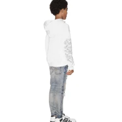 Amiri Kids Bones White Hoodie< Sweatshirts & Hoodies