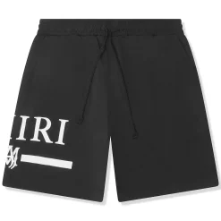 Amiri Kids MA Bar Black Swim Trunks< Shorts