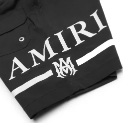 Amiri Kids MA Bar Black Swim Trunks< Shorts