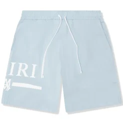Amiri Kids MA Bar Dusty Blue Swim Trunks< Shorts