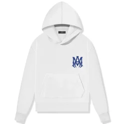 Amiri Kids MA Core Logo White Hoodie< Sweatshirts & Hoodies