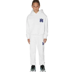 Amiri Kids MA Core Logo White Hoodie< Sweatshirts & Hoodies