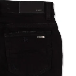 Amiri Kids Stack Black Jeans< Jeans|Bottoms