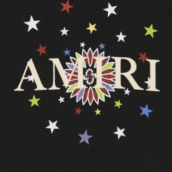 Amiri Kids Star Graphic Black T Shirt< T-shirts