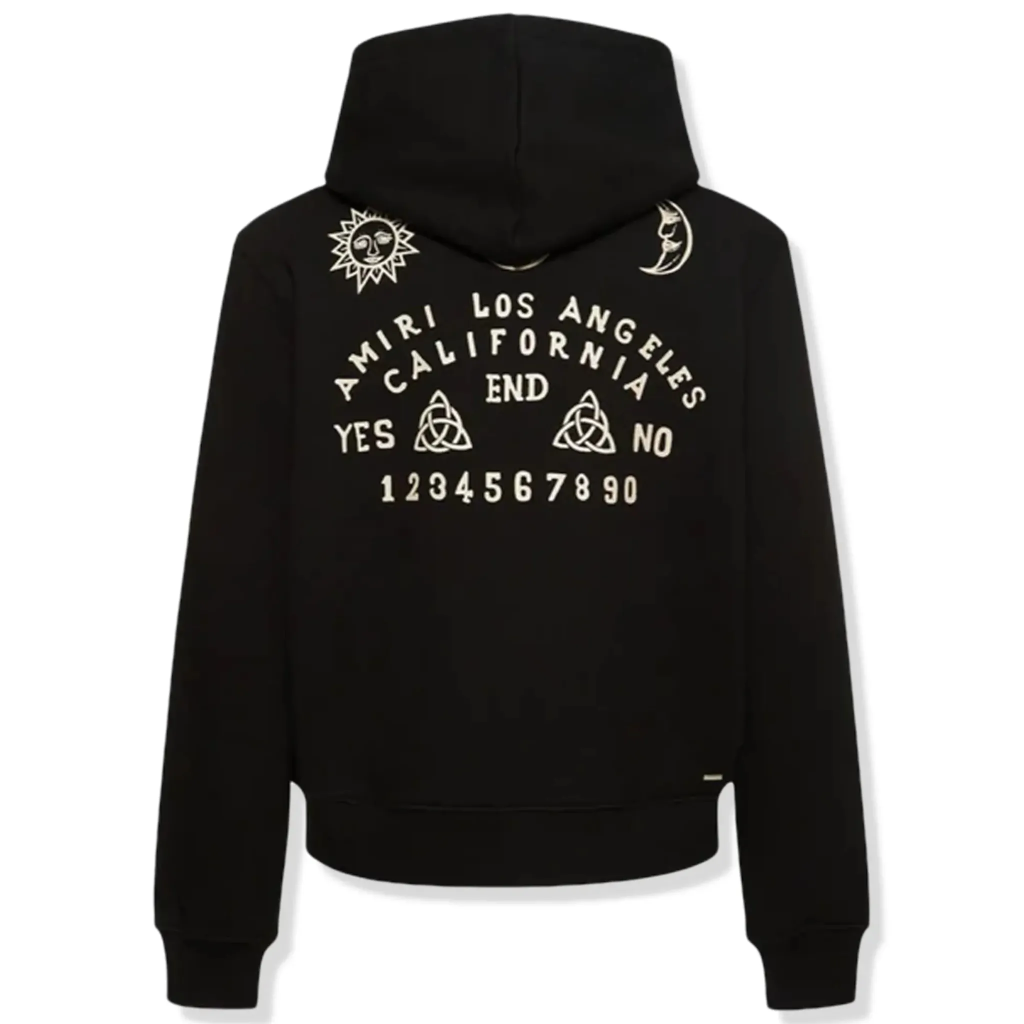 Amiri Ouija Board Black Hoodie< Sweatshirts & Hoodies