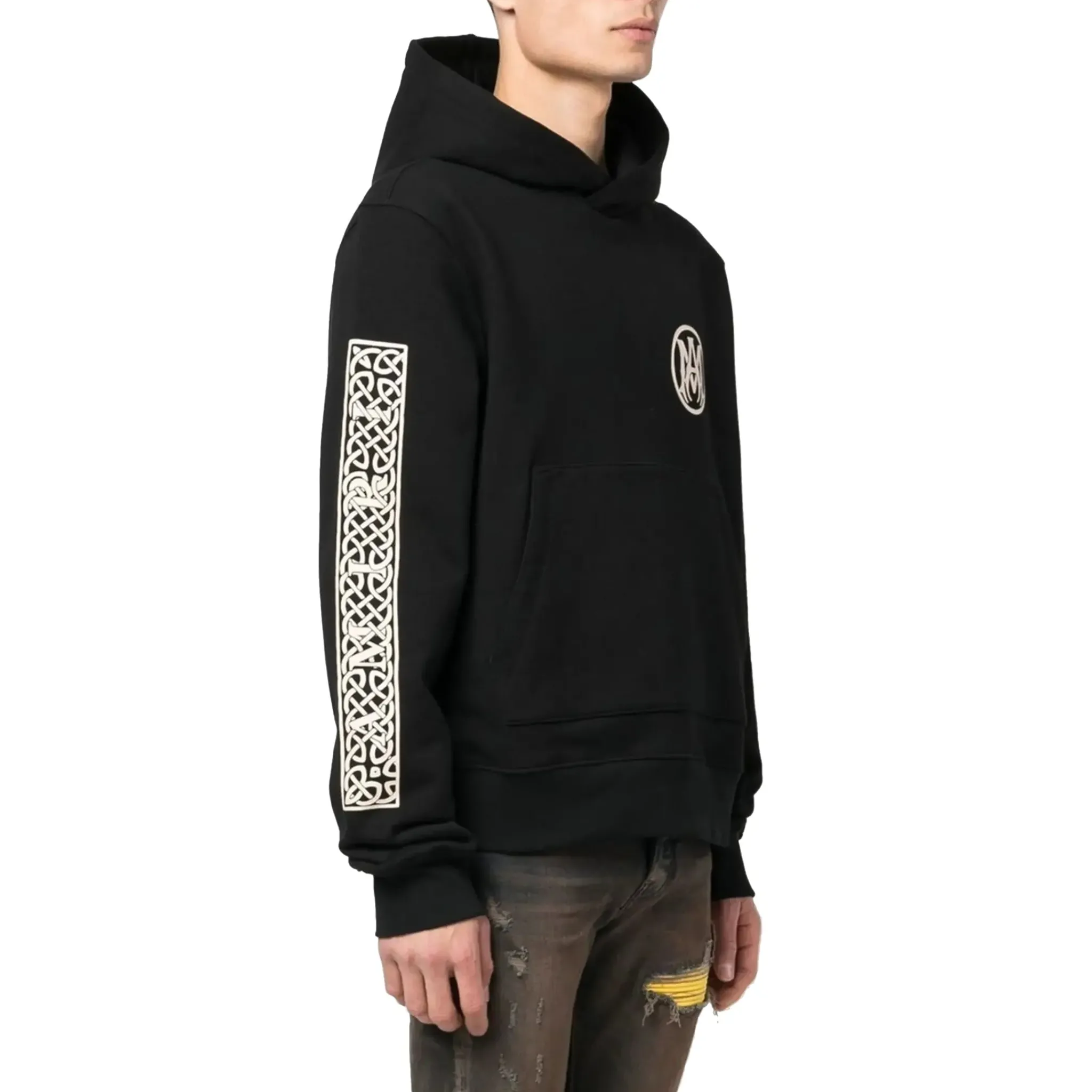 Amiri Ouija Board Black Hoodie< Sweatshirts & Hoodies