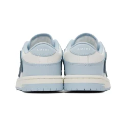 Amiri Skeleton Low Top Baby Blue White Sneaker< Designer Trainers
