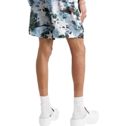 Amiri Tropical Star Blue Swim Shorts< Swimwear|Shorts