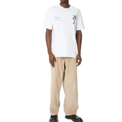 Amiri Wes Lang Checker Skull White T Shirt< T-shirts
