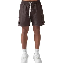 Azat Mard Combat Swim Shorts Chocolate< Swimwear|Shorts