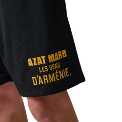 Azat Mard Les Gens Mesh Shorts Black< Shorts