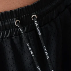 Azat Mard Les Gens Mesh Shorts Black< Shorts