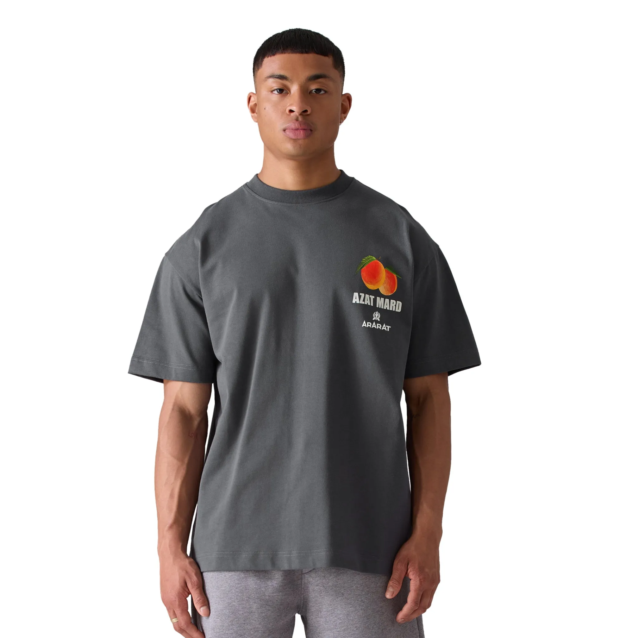 Azat Mard x Ararat Brandy Limited Edition T Shirt Charcoal< T-shirts