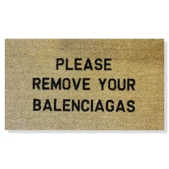 Balenciaga Doormat 70x40cm< Rugs & Mats|Designer Home Accessories