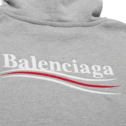 Balenciaga Political Grey Hoodie< Sweatshirts & Hoodies