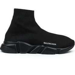 Balenciaga Speed Knit Sock Triple Black< Black Trainers|Designer Trainers