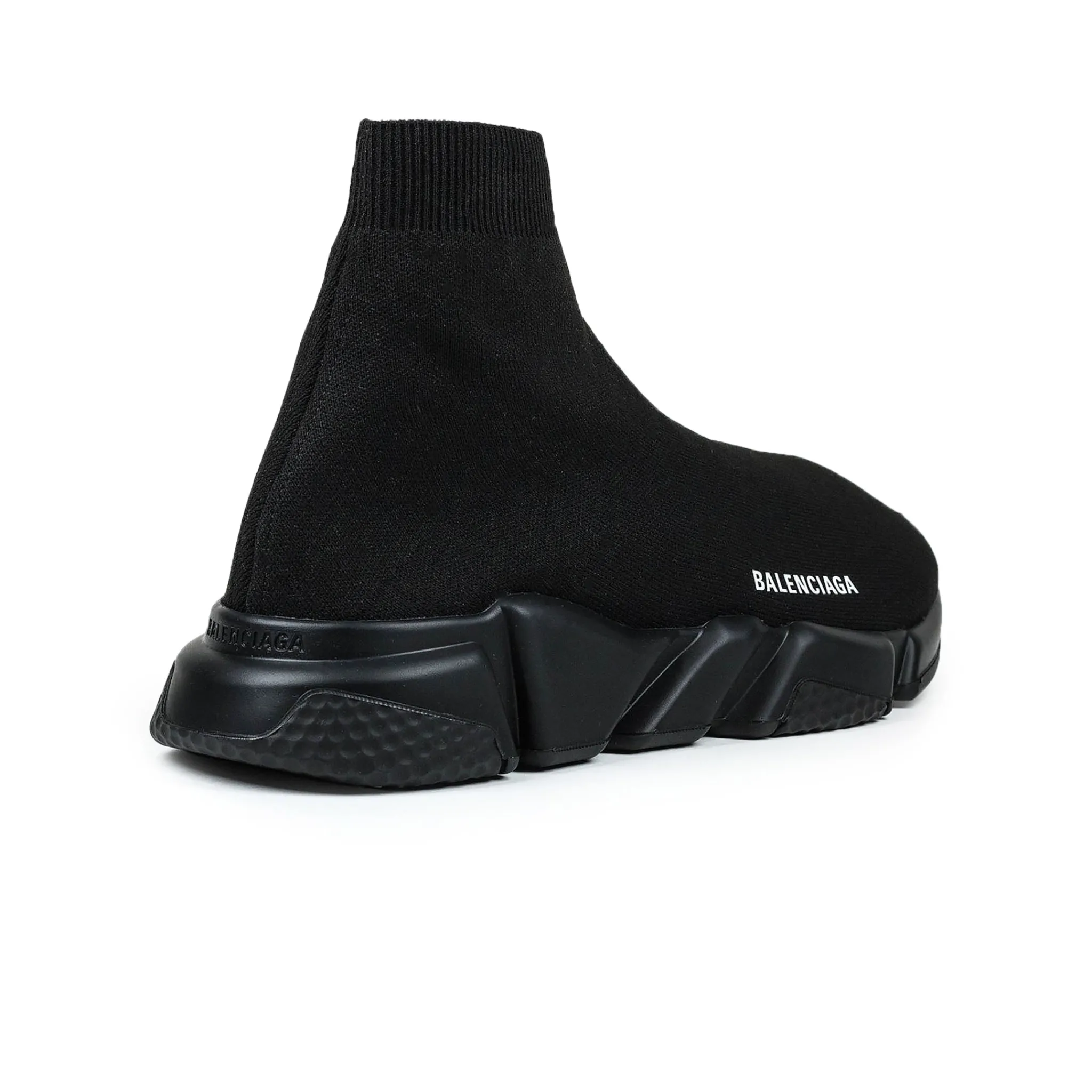 Balenciaga Speed Knit Sock Triple Black (W)< Black Trainers|Designer Trainers