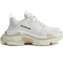 Balenciaga Triple S White Sneaker< White Trainers|Designer Trainers