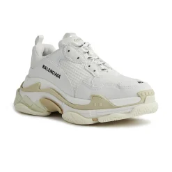 Balenciaga Triple S White Sneaker< White Trainers|Designer Trainers